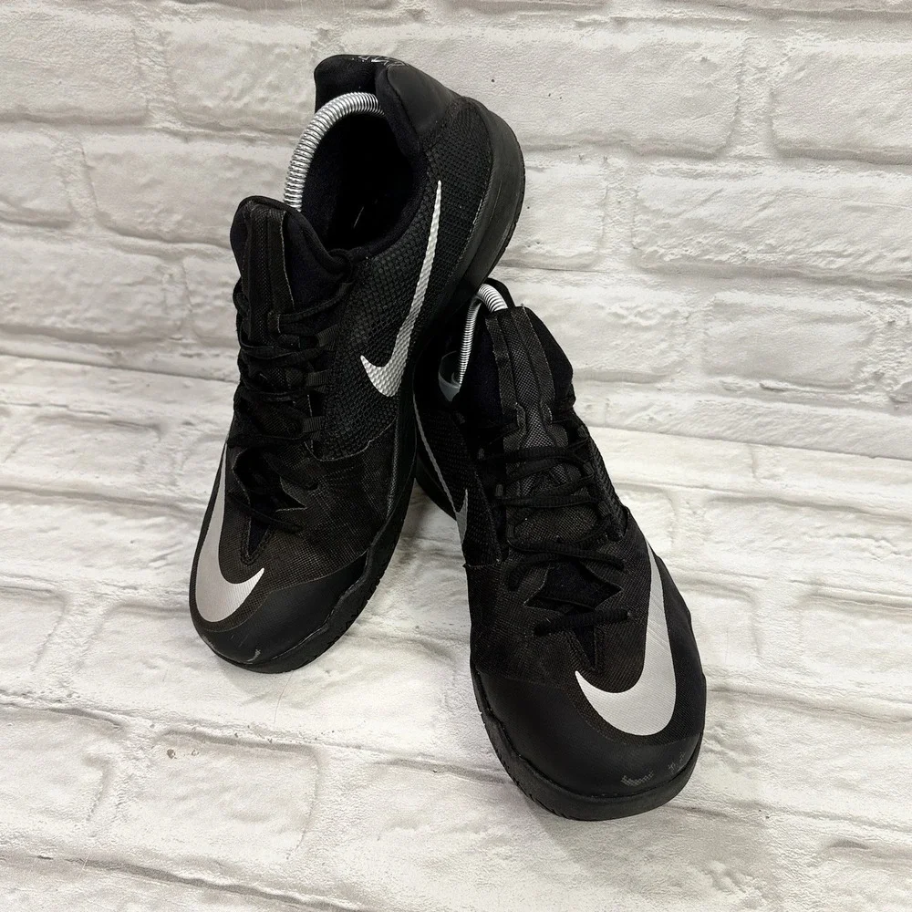 Nike Zoom Run The One Anthracite Men's Sz 11.5 Black Athletic Running Shoes Logo